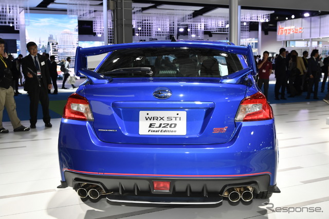 スバル WRX STI EJ20 ファイナルエディション(東京モーターショー2019)