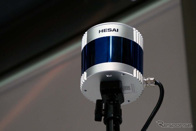 中国の「HESAI」のLiDAR。世界第2位の実績を持つ