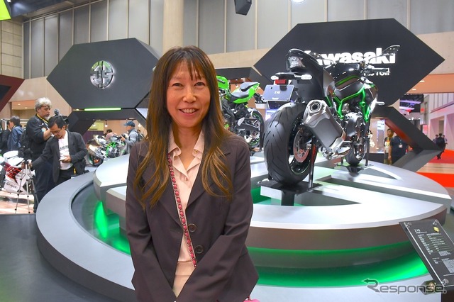 川崎重工業モーターサイクル&エンジンカンパニー企画本部 事業企画統括室 マーケティング部 桐野英子部長