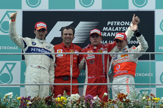 【F1マレーシアGP】リザルト…日本勢、全数完走