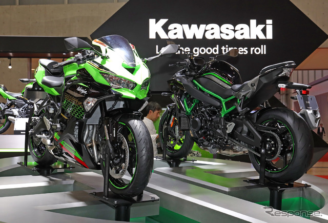 カワサキ Ninja ZX-25R とZ H2（東京モーターショー2019）