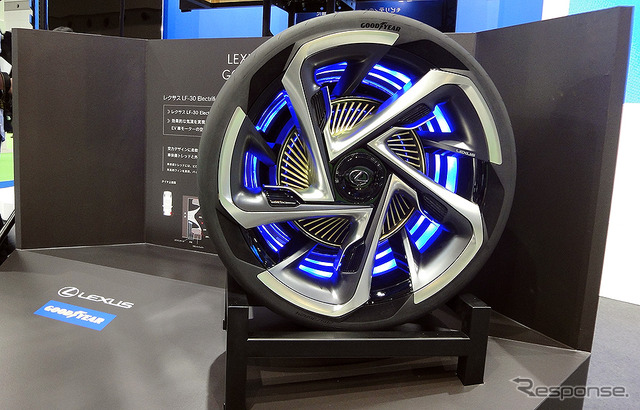 グッドイヤー、レクサスLF-30 Electrified専用タイヤ(東京モーターショー2019)