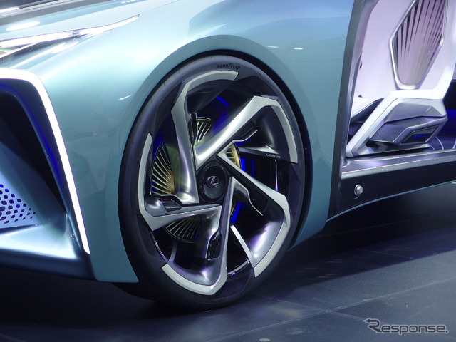 グッドイヤー、レクサスLF-30 Electrified専用タイヤ(東京モーターショー2019)