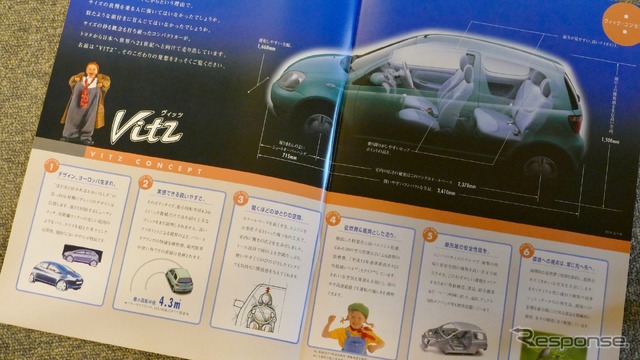 トヨタ ヴィッツ 初代のカタログ(1999年)