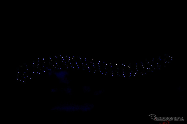 FUTURE DRONE ENTERTAINMENT Intel(R) Drone Light Show “CONTACT”