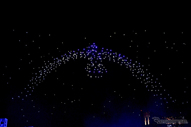 FUTURE DRONE ENTERTAINMENT Intel(R) Drone Light Show “CONTACT”