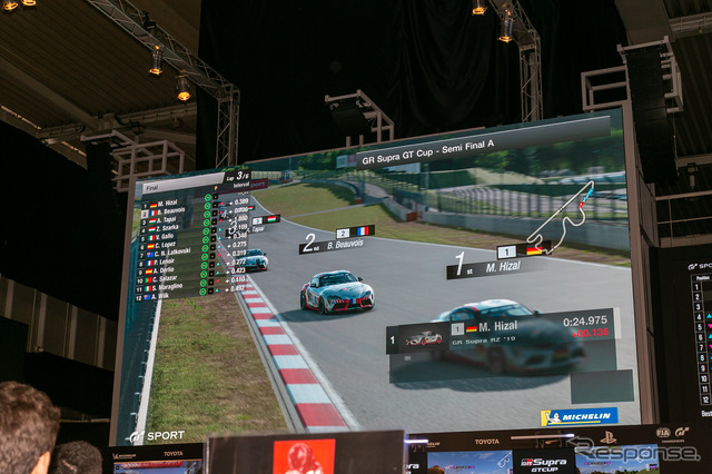 e-Motorsports大会「GR Supra GT CUP 決勝大会」(東京モーターショー2019)