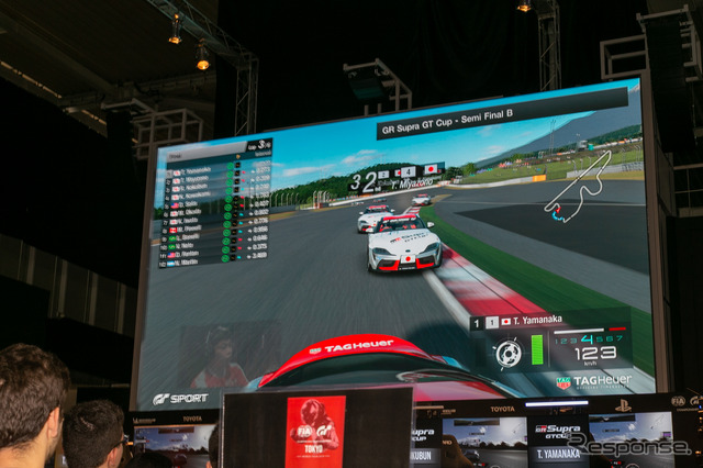 e-Motorsports大会「GR Supra GT CUP 決勝大会」(東京モーターショー2019)