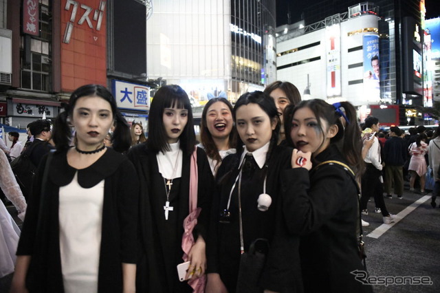 ハロウィン（2018年、東京渋谷）