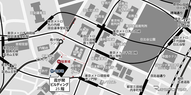 マツダ新東京本社の場所