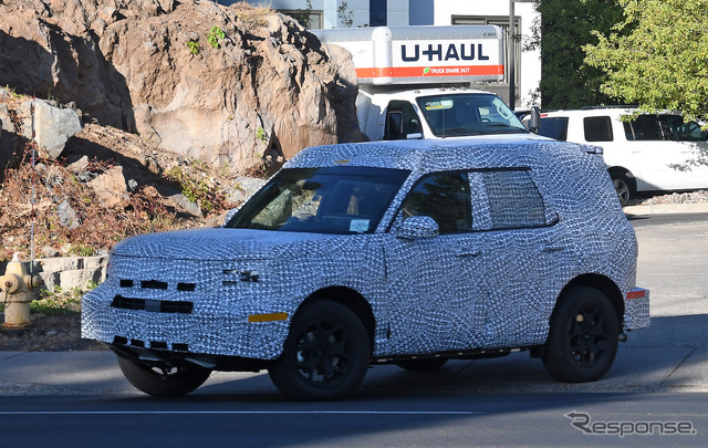 フォード 新型SUV 開発車両(スクープ写真)