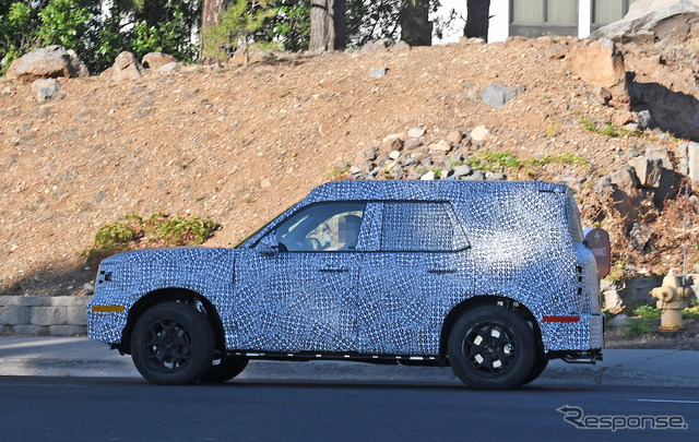 フォード 新型SUV 開発車両(スクープ写真)