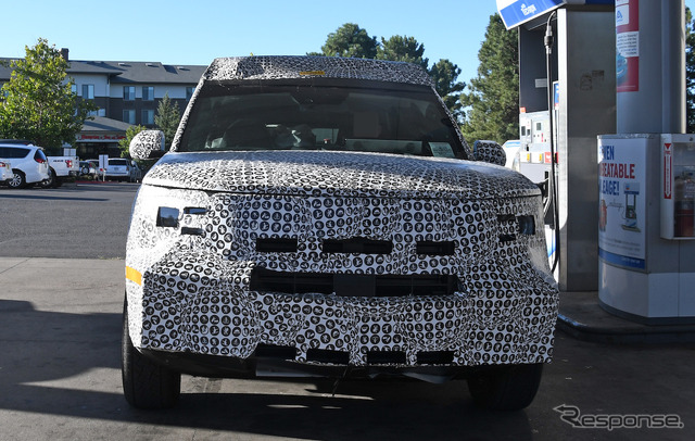 フォード 新型SUV 開発車両(スクープ写真)