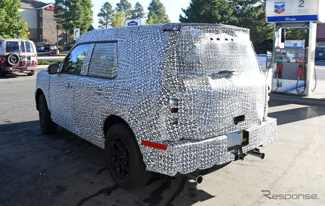 フォード 新型SUV 開発車両(スクープ写真)