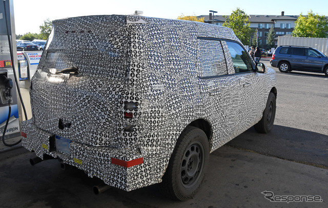 フォード 新型SUV 開発車両(スクープ写真)