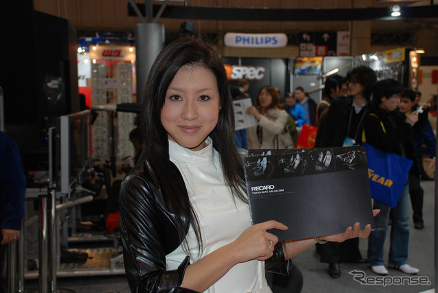 【東京オートサロン08】コンパニオン写真蔵…レカロ その4
