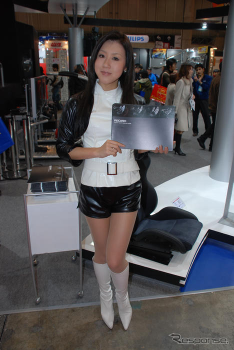【東京オートサロン08】コンパニオン写真蔵…レカロ その4