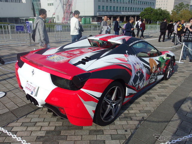 フェラーリ458スパイダー(東京モーターショー2019)