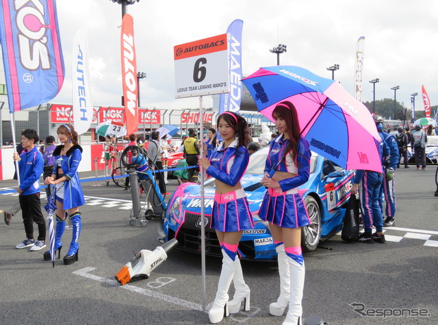 ドライバーズチャンピオンを獲得する#6 LC500(決勝2位)。