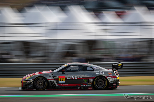 最終戦優勝の#11 GT-R。