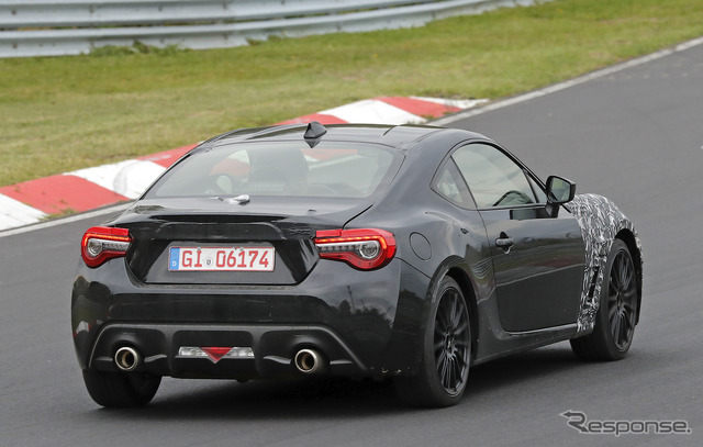 スバル BRZ 改良新型プロトタイプ(スクープ写真)