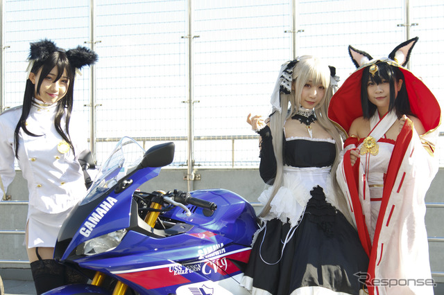 ヤマハYZF-R25×アズールレーン(東京モーターショー2019)
