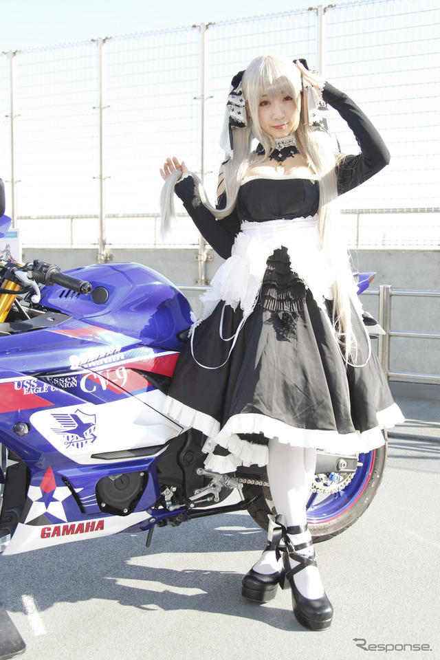 ヤマハYZF-R25×アズールレーン(東京モーターショー2019)