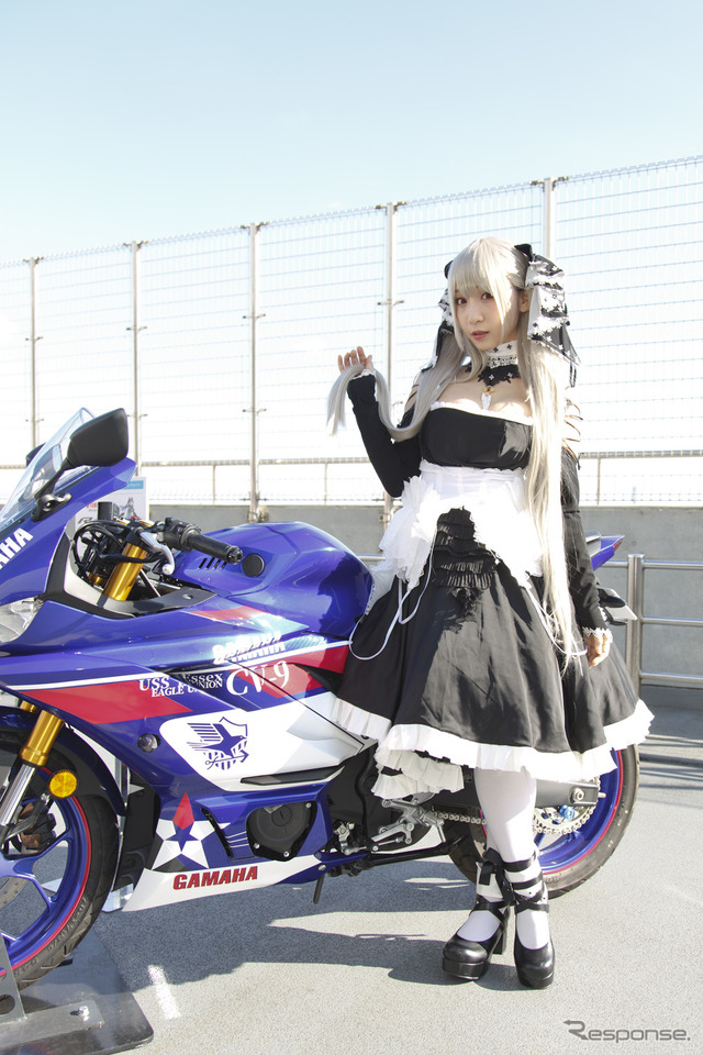 ヤマハYZF-R25×アズールレーン(東京モーターショー2019)