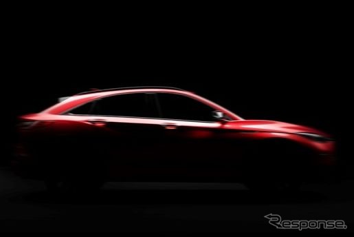 インフィニティ QX55 のティザーイメージ