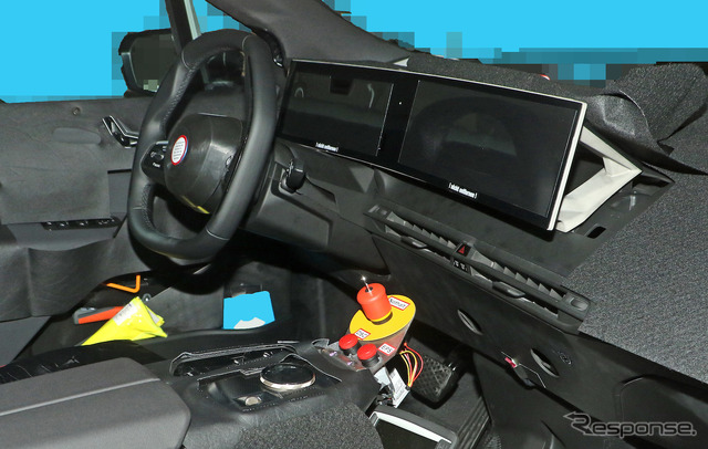 BMW iNEXT 市販型(iX5)開発車両 スクープ写真