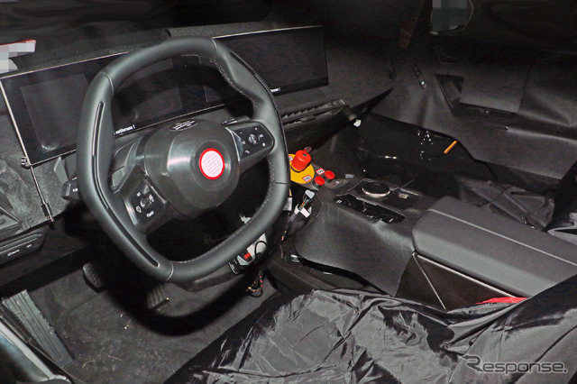 BMW iNEXT 市販型(iX5)開発車両 スクープ写真