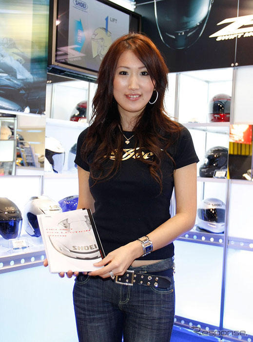 【東京モーターサイクルショー08】コンパニオン写真蔵…楽しもう！