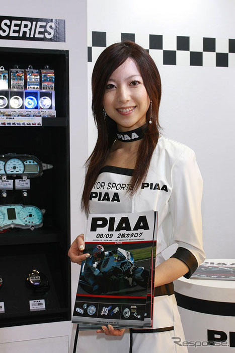 【東京モーターサイクルショー08】コンパニオン写真蔵…楽しもう！