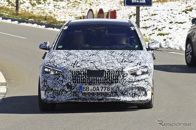 メルセデス マイバッハSクラス 新型プロトタイプ(スクープ写真)
