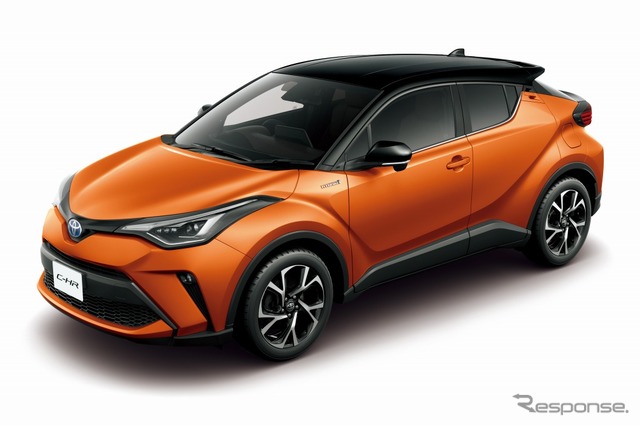 トヨタ C-HR G（ブラック×オレンジメタリック）