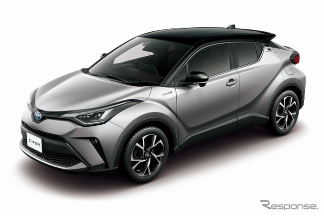 トヨタ C-HR G（ブラック×メタルストリームメタリック）