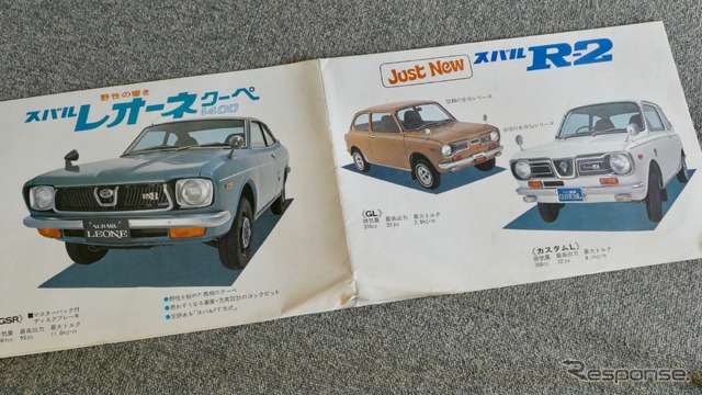 スバル レオーネクーペとR-2