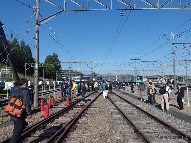 西武秩父線開通50周年記念車両基地まつり in 横瀬