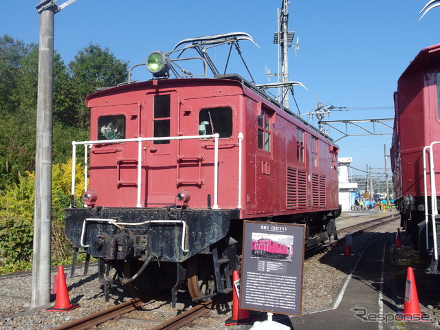 E61（西武秩父線開通50周年記念車両基地まつり in 横瀬）