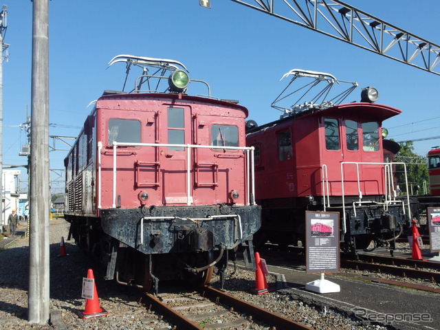 E61(西武秩父線開通50周年記念車両基地まつり in 横瀬)