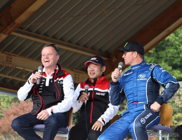 WRCビッグ2によるトークイベント