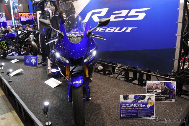 ヤマハ発動機ブース(東京モーターサイクルショー2019)