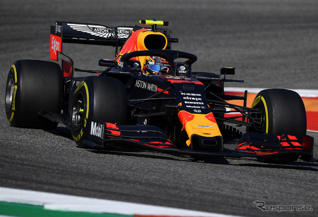 2019年シーズンのレッドブル・ホンダ(#23 アルボン)。