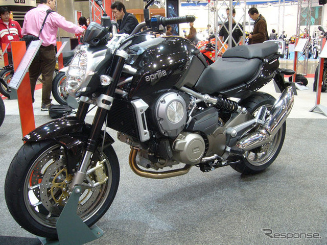 【東京モーターサイクルショー08】アプリリア、シーケンシャル7速AT車を発売へ