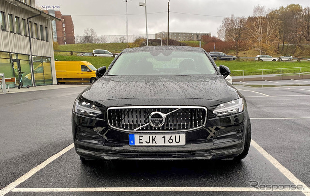 ボルボ S90 改良新型プロトタイプ(スクープ写真)