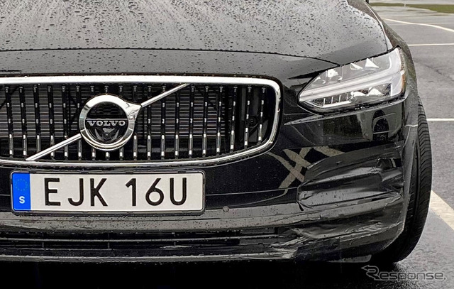 ボルボ S90 改良新型プロトタイプ(スクープ写真)