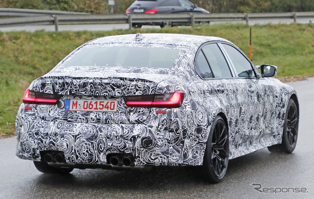 BMW M3セダン 次期型プロトタイプ(スクープ写真)