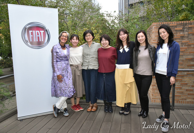 ciao DONNA×Lady GO MOTO「FIAT MEETING」