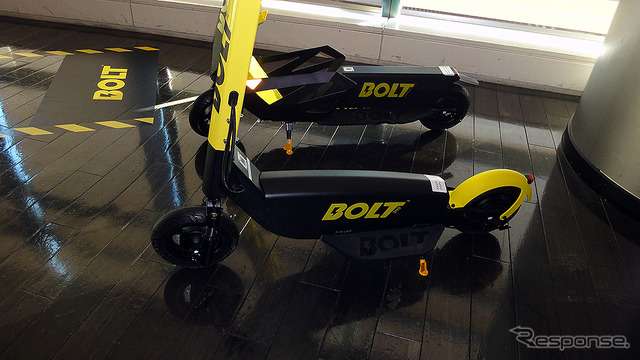 BOLT Mobility 電動キックボード 日本上陸発表(2019年11月16日 都内)