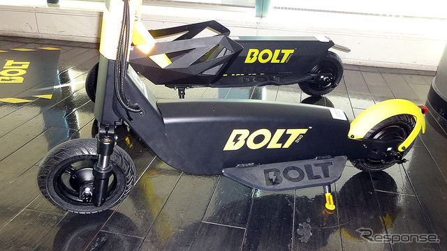 BOLT Mobility 電動キックボード 日本上陸発表(2019年11月16日 都内)